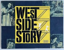 WEST SIDE STORY (1961) ROBERT WISE / NATALIE WOOD - Pressebook 1ère sortie