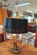Lampe bouillotte bronze feux - bouillotte,