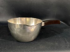 Casserole en métal argenté