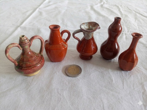 Lot poteries miniatures - lot, 5