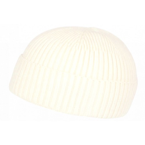 Bonnet docker blanc cassé - bonnet,