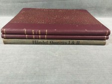 Livres Musique x3 Œuvres pour Piano Haendel Schubert