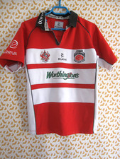 Maillot Rugby Leigh Centurions 1997 England Kukri Worthington'S Vintage - XS