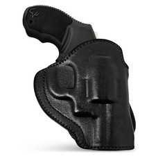 Black OWB Leather Revolver