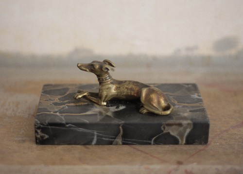 Statue vintage presse papier - statue, presse-papier