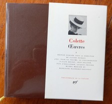Colette - Oeuvres - Tome 1 - La Pléiade - 1984 - Très bon état