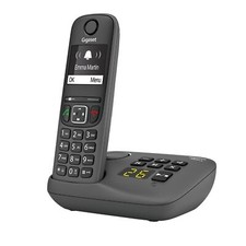 A695A - téléphone DECT sans fil avec répondeur - grand écran à haut contraste...