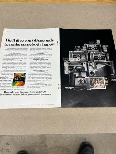 Polaroid camera big - polaroid, shot