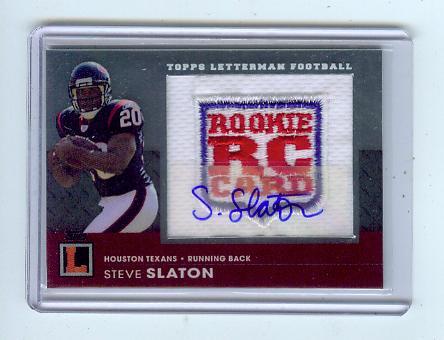 2008 letterman steve slaton - letterman,