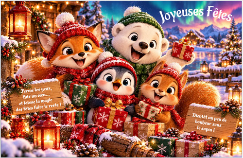 Cartes noël - cartes, de
