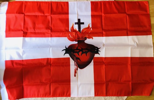 Drapeau sacré coeur savoie - sacré,