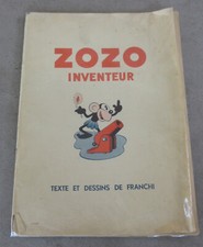 ZOZO INVENTEUR 1937 par Franchi Editions Touret, Album Ancien BD bande dessinée