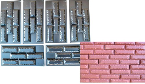 Concrete molds plaster wall - molds,
