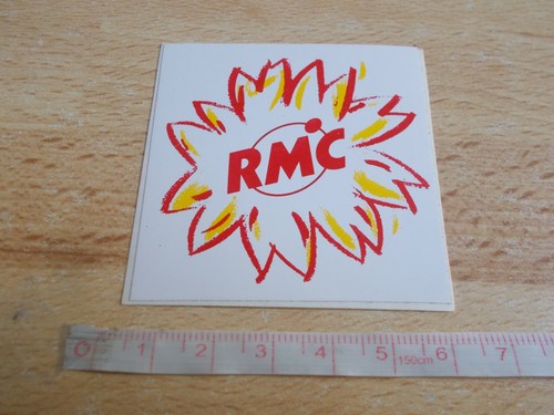 Autocollant rmc radio monte - rmc,