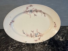 Grand plat ovale en