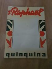 Plaque Publicitaire Tôle St Raphaël