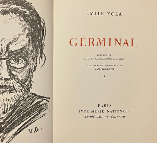 Sauret 1953 émile zola - 1953,