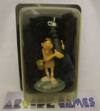 FIGURINE EN RESINE NEUVE ASTERIX JEU D'ECHECS - FOU NOIR (vendeur pro)