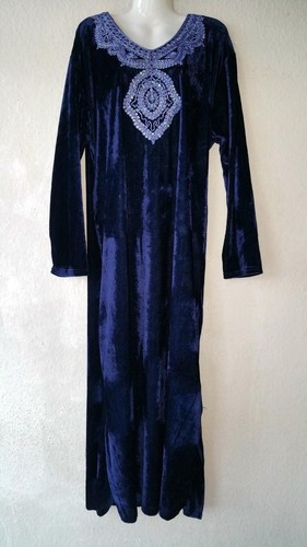 Abaya maxikleid robe arabe - maxikleid,