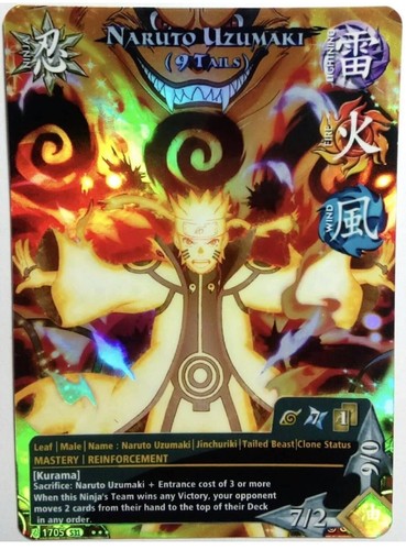 Carte naruto ccg collectible - naruto,