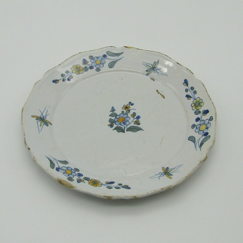 Nevers assiette faïence - nevers.,