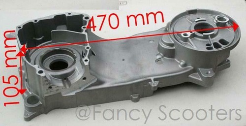 Left crankcase comp hammerhead - left,
