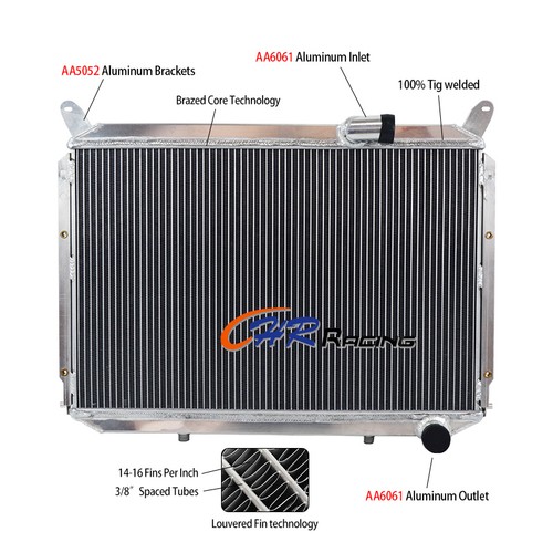 Aluminum radiator for 1984 - aluminum,