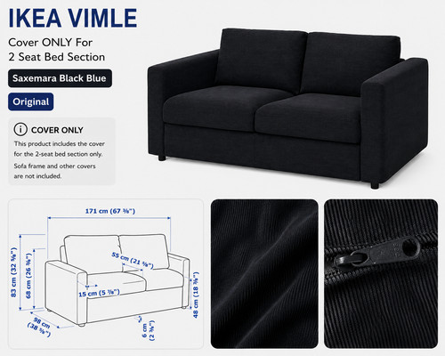Housse ikea vimle finnala - housse,