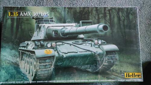 Maquette char heller amx - maquette,