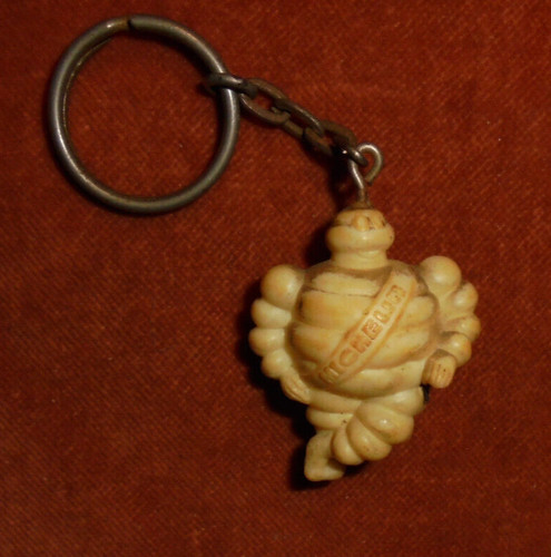 Porte clés bibendum - bibendum, michelin