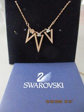 Collier Swarovski métal argenté avec strass