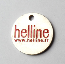Jeton de caddie métal Helline