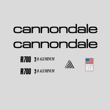 Cannondale r700 stickers - cannondale,
