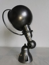 Ancienne applique Lampe jielde Restaurer Patiné Noir Graphite Sconces Apply 