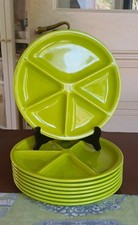 Le Creuset 8 Assiettes à Fondue vert Pomme