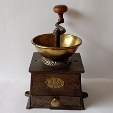 ANCIEN MOULIN A CAFE ANGLAIS EN FONTE A. KENRICK ET SONS N°3