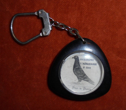 Porte clés keyring pigeon - porte-clés,