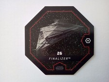 JETON STAR WARS ROGUE ONE COSMIC SHELLS LECLERC 2016 - N° 26 FINALIZER
