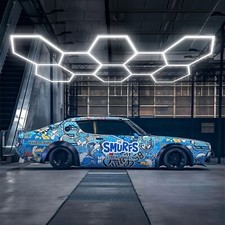 Éclairage de Garage Hexagonal 8 éclairage de Garage à LED Hexagonal pour atelier