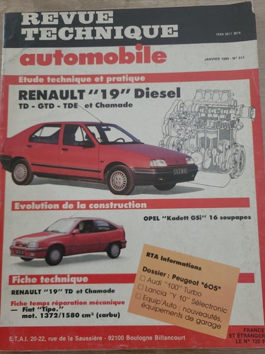 Rta revue technique automobile - revue,