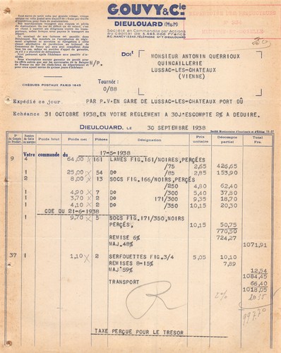 1938 gouvy dieulouard - 1938,