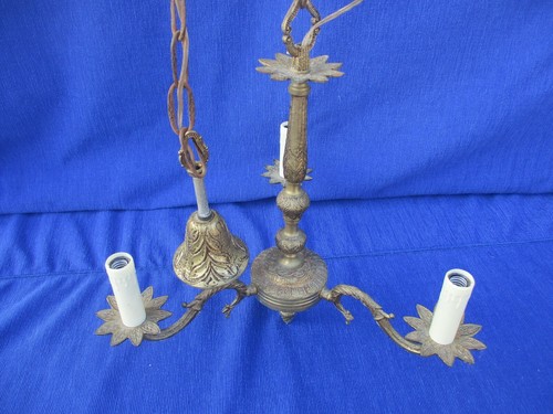 Lustre métal bronze - lustre, en