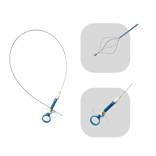 Stone basket nitinol helical - basket,