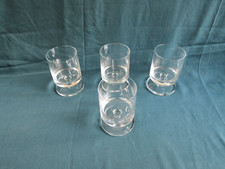 4 verres à vin,cristal peill et putzler