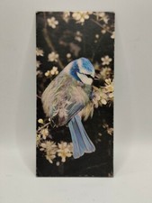 Nestlé MERVEILLES DU MONDE Carte N°199 "la mésange bleue"