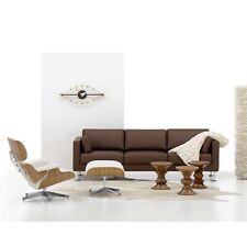 Horloge murale moderne George Nelson Vitra Eye Clock laiton noyer W760 mm