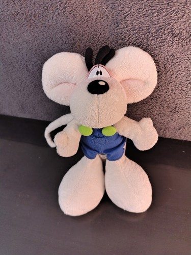 Peluche diddl avec salopette - peluche,
