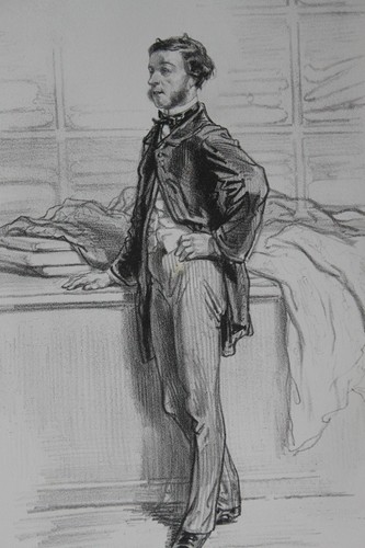 Gavarni lithographie originale - gavarni,