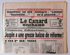 Le Canard Enchaîné 22/03/2000; Dessin de Cabu/ Sirven le furet ou fredo le dahu
