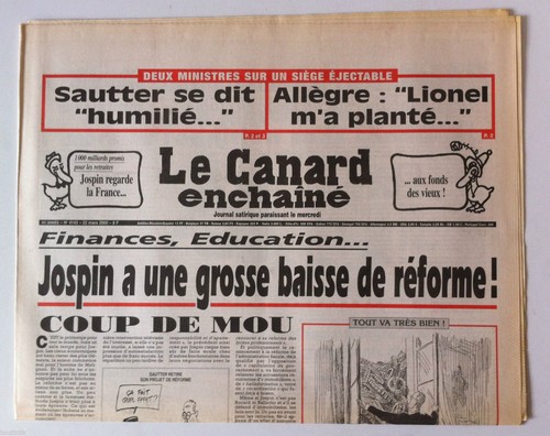 Canard enchaîné - le,